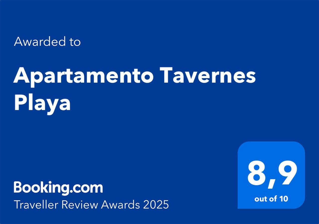 Apartamento Tavernes Playa Tavernes de Valldigna Exteriér fotografie